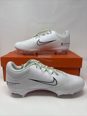 Botín de softbol Nike Hyperdiamond para mujer blanco nuevo talla 9 Foto 1 de 4