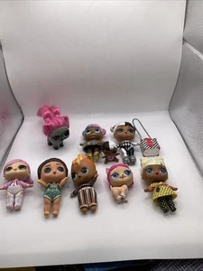 LOL Surprise 3in Dolls Lot x 5 Figures & 2 Pets Neon,Winter Chill, Brass Kitty.. - Picture 1 of 18