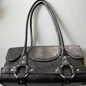 Damen Schultertasche - Schwarz - Bild 1 von 6