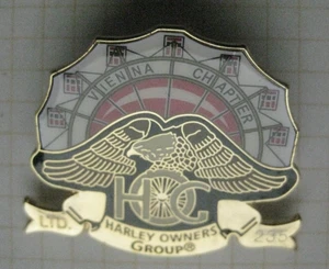 VIENNA  CHAPTER AUSTRIA / HOG / HARLEY DAVIDSON ........... Motorrad Pin (270a) - Picture 1 of 1