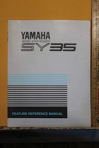Vintage Yamaha Music Synthesizer SY35 Feature Reference Manual - Bild 1 von 5