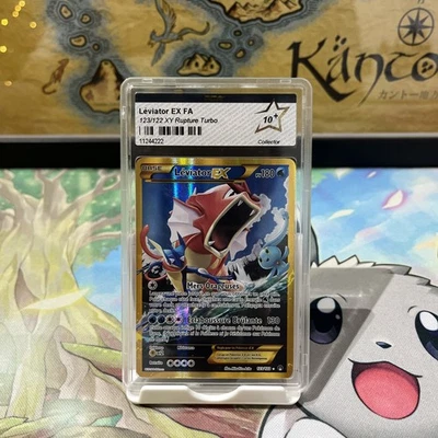 Carte Pokémon Léviator Ex FA 123/122 Pca 10+ XY Rupture Turbo 2016 - Photo 1/4