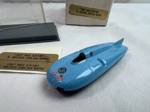 RARE! PICCOLINO 1957 MG EX181 LAND SPEED RECORD HOLDER STIRLING MOSS MEASURES - Picture 1 of 12
