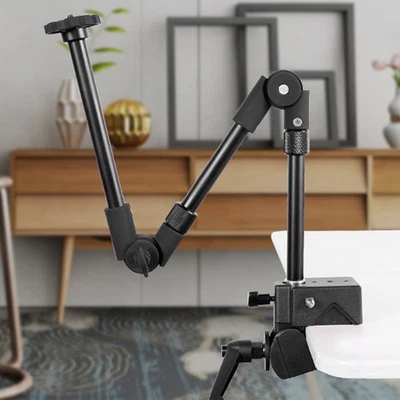 360°Einstellbare Gelenkarm Magic Arm + Superklemme für Kamera Schwarz DE - Bild 1 von 4