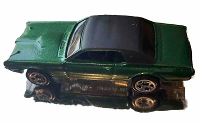 🇺🇸Hot Wheels 2001 First Editions '68 Mercury Cougar Green 5-Spoke 1/64 Loose🏁 - Image 1 of 4