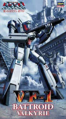 HASEGAWA MACROSS 1/72 VF-1 Battroid Valkyrie Plastic Model Kit - Image 1 of 2