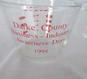 Pyrex Corning Werbe-Glas-Messbecher 1994 * Industrial Awareness Days - Bild 1 von 5