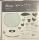 CTMH I CHEWS YOU Stamp & Thin Cuts Set  #Z3644 New!!