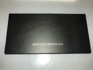 DOBLE NEGRO -- CERTIFICADO DE ARMAS DE FUEGO / TITULAR DE LICENCIA/BILLETERA - SGC/FAC - Imagen 1 de 2