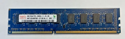 HYNIX 	HMT125U6BFR8C 2GB 2RX8 PC3-8500U-7-10-B0 - Image 1 of 3