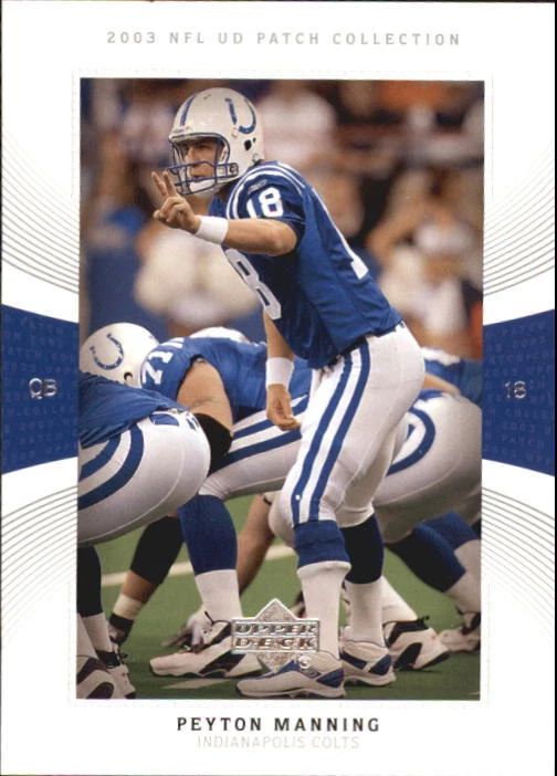 2003 Patch Collection (Upper Deck) Football "Main Set" Cards #1 to #120 - Image 1 of 1