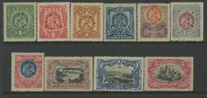 MÉXICO, COMO NUEVO, #294-303, OG LH, CS/10, PERFINS EN FORMA DE DIAMANTE, LIMPIO, SONIDO Y CENTAVO - Imagen 1 de 1