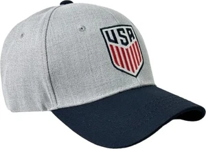 USMNT Gray Hat - Adjustable Fit - Authentic - Embroidered Detail - Picture 1 of 4