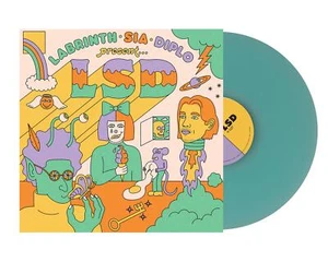 LABRINTH, SIA & DIPLO - LSD 5TH ANNIVERSARY EDITION SEA GLASS VINYL LP (NEW) - Picture 1 of 1