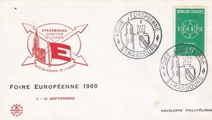 Francia 1960 FDC Foire European yt 1218 - Imagen 1 de 1