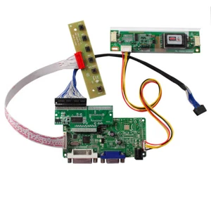DVI VGA LCD Controller Board For 10.4inch 640x480 AA104VB04 LCD Screen - Picture 1 of 4