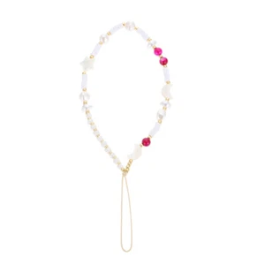  Pearl Mobile Phone Chain Decorative Charms for Cellular Phones Lanyard - Zdjęcie 1 z 12