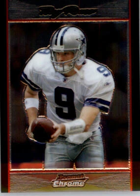 2007 Bowman Chrome Football #BC115 Tony Romo - Dallas Cowboys - Image 1 of 2