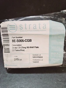 Phenomenex Strata SPE Microplate C8 96 Well 25 mg Each Well - Picture 1 of 9
