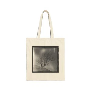 Retro Minimalist Tree Cotton Canvas Tote Bag - Eco-Friendly & Stylish Carryall - Picture 1 of 5