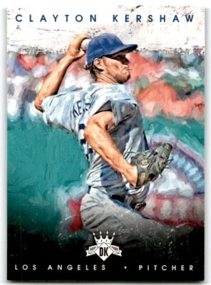 2016 PANINI DIAMOND KINGS CLAYTON KERSHAW LOS ANGELES DODGERS #62 - Image 1 of 2