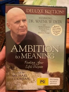 AMBITION TO MEANING Finding Your Life's Purpose Dr. Wayne W Dyer DVD NEW SEALED - Picture 1 of 1