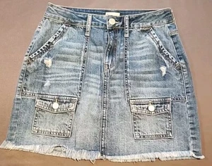 SO Denim Mini Skirt - Picture 1 of 7