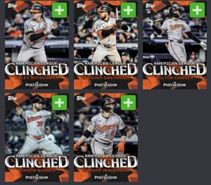 [DIGITAL] Topps Bunt - Clinched 24 S1 - Baltimore Orioles Team Color - Pick - Picture 1 of 1