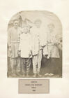 1860&#39;s PHOTO - INDIA PEOPLE OF INDIA KUNYTS HINDOO AND BUDDHIST SIMLA