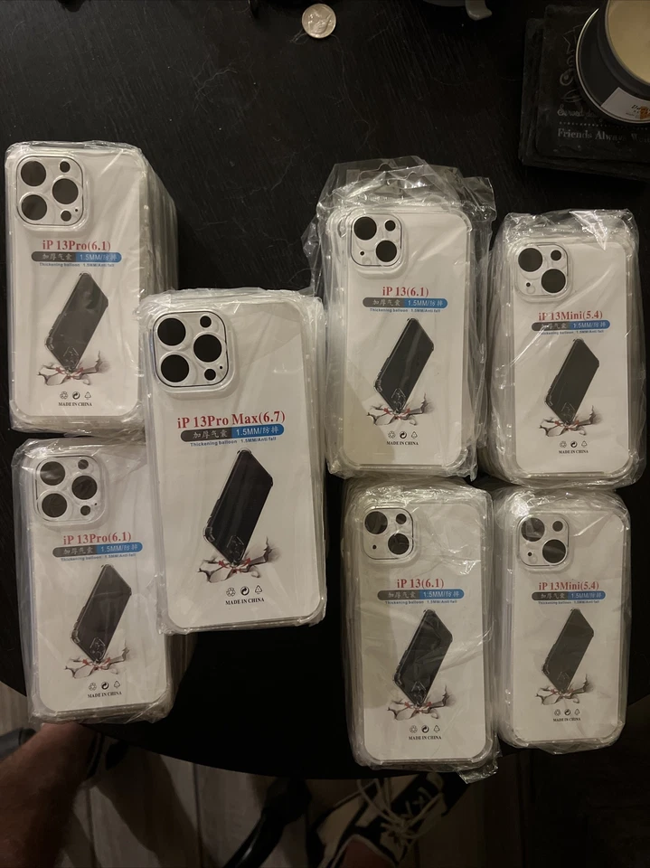 Lote de fundas de silicona para iPhone sin abrir todos los modelos de iPhone 13 *Leer descripción* Foto 1 de 1