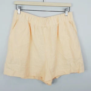 SPORTSGIRL Womens Size 14 Pale Orange High waisted Shorts w/Side pockets - Picture 1 of 7