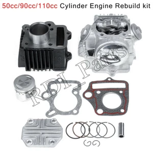110cc Engine Cylinder Head Rebuild Kit Roketa Taotao SSR ATV Quad Dirt Pit Bike - Picture 1 of 17