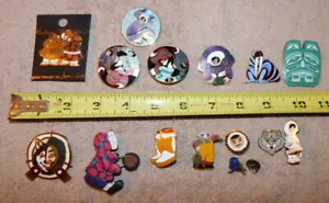 Lote de 7 prendedores Barbara Lavallee esmaltados pueblos nativos de Alaska arte más de 16 prendedores - Imagen 1 de 17