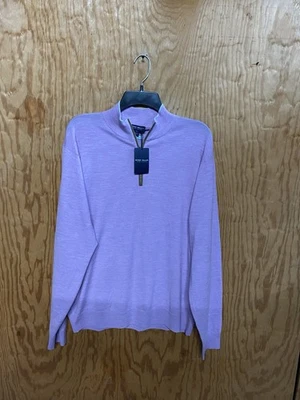 Peter Millar Excursionist Flex Mens XL  Valencia 1/4 Zip Golf Pullover  $350 - Image 1 of 4