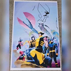 House of M 1 NM SIGNED Remark Esad Ribic Virgin Poster Wolverine Print 11x17 25 - Picture 1 of 7