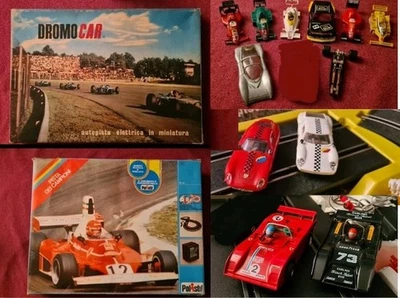 Polistil Policar Dromocar Lotto Piste Slot Car 1:32 + 1:43 +Lotto 7 Carene 1:32 - Immagine 1 di 4