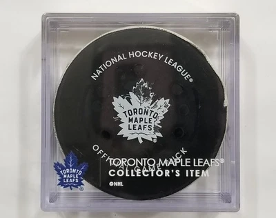 12-15-24 ALEX TUCH Buffalo Sabres @ Toronto Maple Leafs Game Used GOAL Puck - Image 1 of 4