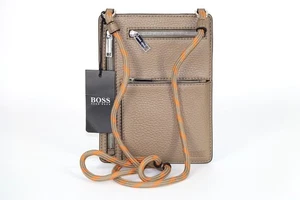 HUGO BOSS Umhängetasche / Schultertasche, Leder, Medium Beige - Picture 1 of 3