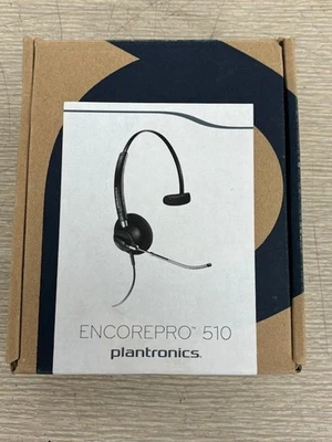 HP Poly EncorePro 510 with Quick Disconnect 单声道 耳机 (New) — 第 1/4 张图片