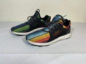 Ariat Fuse Womens Size 10 B Athletic Sneaker Shoes Black/Rainbow 10021636 - Picture 1 of 11