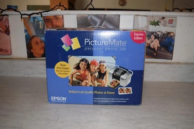 Epson PictureMate Express Edition Photo Lab Printer USB 2.0 Memory Card 4x6 - Image 1 of 4