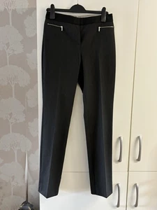 Pantalones M&S Carbón Trabajo/Negocio Talla 10 Largos Marks & Spencer - L33 tiro medio - Imagen 1 de 12