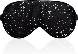 100% Silk Sleep mask with Adjustable Strap Comfortable and Super Soft Eye mask - Picture 1 of 3