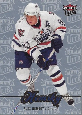 2007-08 Ultra Ice Medallion #117 Ales Hemsky /100 - HKY - Image 1 of 2