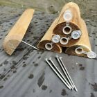 Sneaky Micro Geocache Wood Swivel Hides Treated Outdoor Wood W/ Nails or Screws