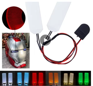 Cosplay LED Augen flexibel biegbar Zum Selbermachen für Iron Man Spider Maske Augenlicht (D) - Bild 1 von 10