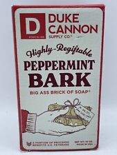 Duke Cannon Mens Soap Bar Peppermint Bark 10 oz.  Big Brick
