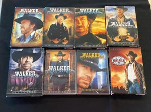 Walker Texas Ranger Complete Series 1-8 set Seasons 1 2 3 4 5 6 7 8 DVD lot - Picture 1 of 16