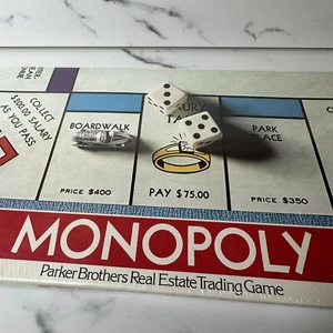 1975 Vintage Monopoly Gameboard No 9 Sealed - Parker Brothers NEW IN BOX Classic - Picture 1 of 14