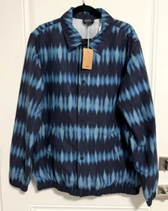 A.P.C. Men's Water Repellent Tie-Dyed Vladimir Jacket - Size XL - MRSP$480 - Picture 1 of 14